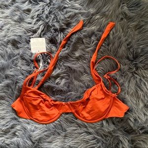 NWT Monday Swimwear Terracotta Maui Top